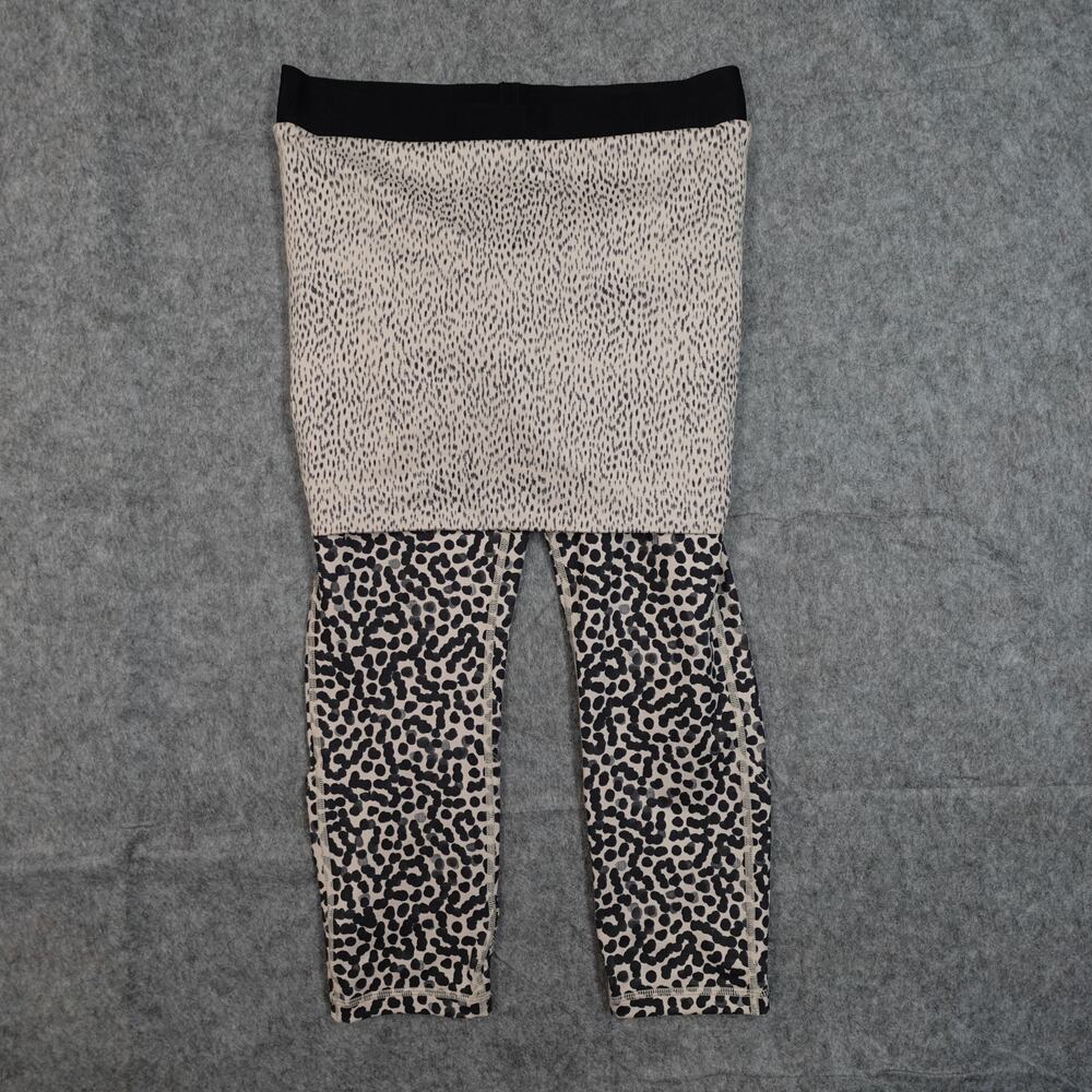Lululemon Leggings Womens 8 Skirt So We Dance 23" Ace of Spots Athleisure